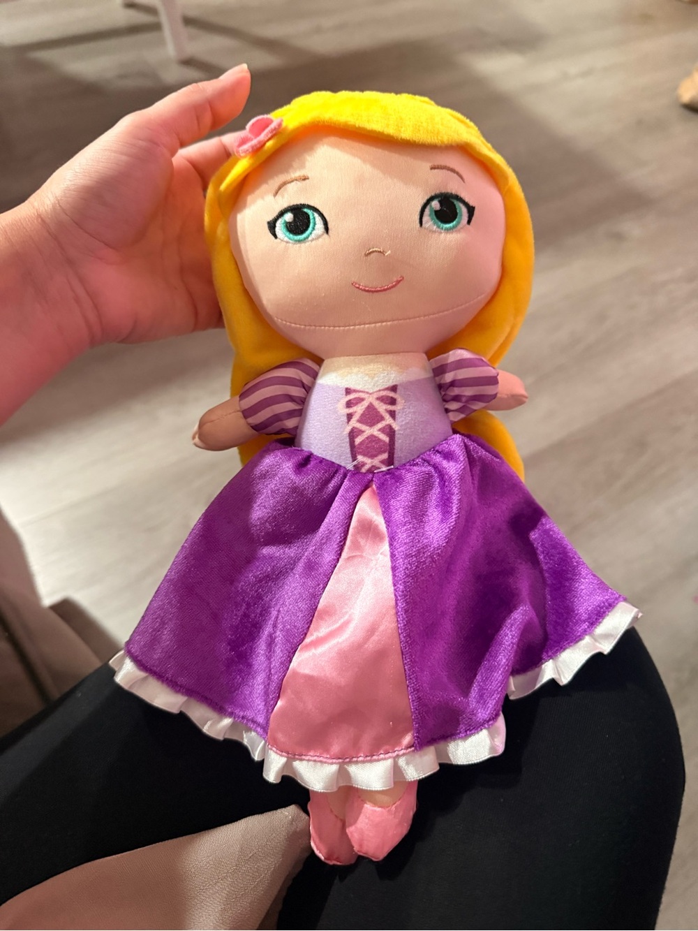 Baby Rapunzel Infant Tangled Plush Disney Baby Pre Owned